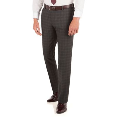 Red Herring Red Herring Charcoal check slim fit trouser